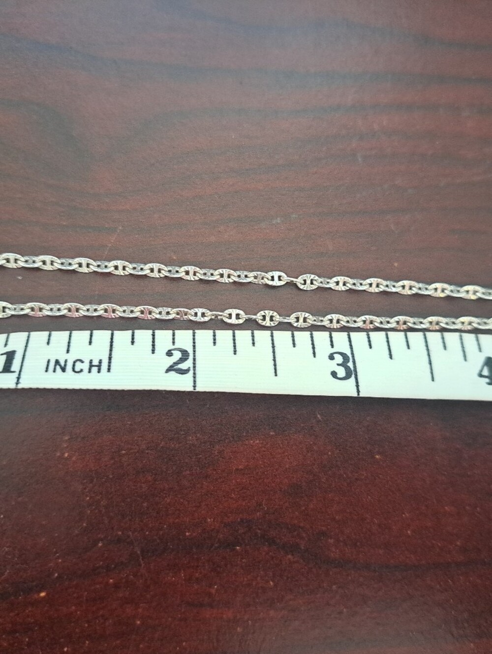 Sterling Silver Mariner Link Ankle Bracelet